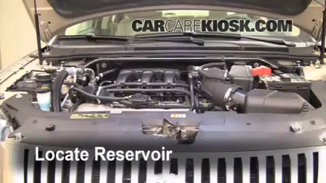 2008 Mercury Sable Premier 3.5L V6 Liquide essuie-glace Ajouter du liquide